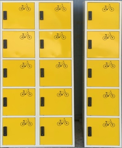 Casier consigne vélo 15 positions
